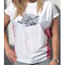 Typhoon - Paddelshirt mit Netzeinsatz Kurzarm WOMEN pink L